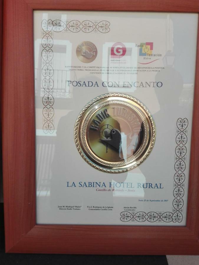 Hotel La Sabina Castillejo de Robledo Exterior foto